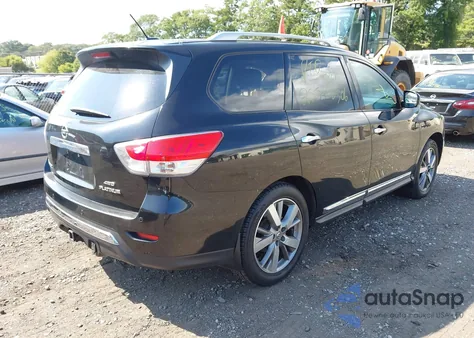 2013 Nissan Pathfinder Platinum из США, поврежденный, VIN 5N1AR2MM3DC674906